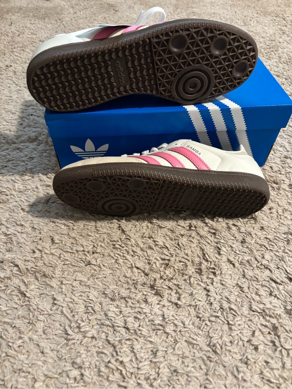adidas Wmns Samba OG 'White Lucid Pink' - Picture 4 of 6